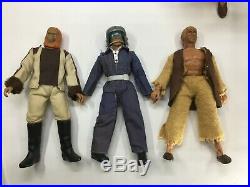 10 MEGO PLANET OF THE APES FIGURES Lot Near Complete Very Clean 1974 Minty