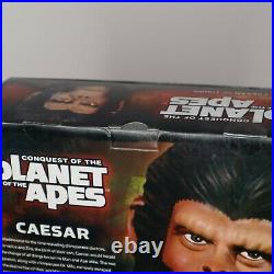 12 Conquest of the Planet of the Apes Caesar figure 1/6 Sideshow MIB