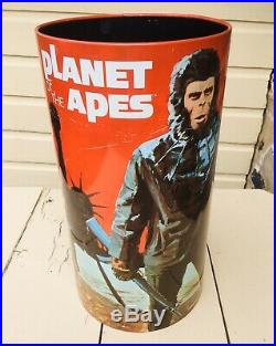 1960s Cheinco Planet of the Apes Trash Can