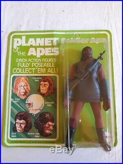 1967 1973 Planet Of The Apes SOLDIER APE Rare MOC Mint On Card UNPUNCHED
