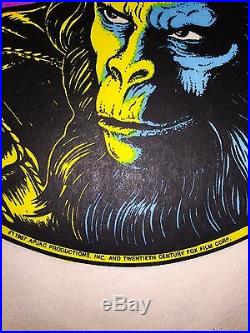 1967 Apjac Planet Of The Apes Cartoon War For Movie 70's Galen nos Vtg T-Shirt