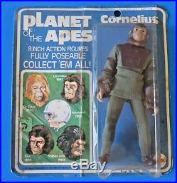 1967 MEGO Planet Of The Apes CORNELIUS 8 ACTION FIGURE SEALED NEW IN BOX