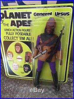 1967 Mego Planet Of The Apes General Ursus Mint On Unpunched Card