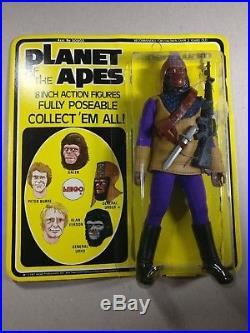 1967 Mego Planet of the Apes General Urko Unpunched Card
