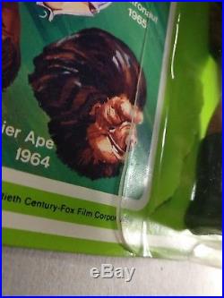 1967 Mego Planet of the Apes Soldier, Card Unpunched