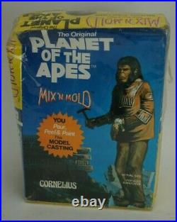 1967 Mix'N Mold Planet of the Apes Cornelius Model Casting