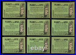 1967 Planet Of The Apes Complete Set Of Green Back Cards