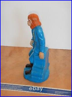 1967 Planet Of The Apes Dr. Zaius Hard Plastic Blow Mold Bank, Apjac Productions