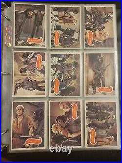 1967 Planet Of The Apes TV Series Trading Cards Full Collection Of 65 Cards