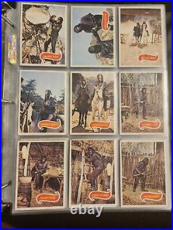 1967 Planet Of The Apes TV Series Trading Cards Full Collection Of 65 Cards