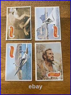 1967 TOPPS Planet Of The Apes Green Back Card Complete Set #1-44 EX-EXMT