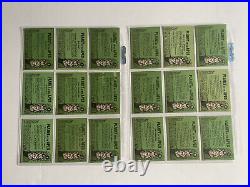 1967 TOPPS Planet Of The Apes Green Back Trading Card Complete Set #1-44 EX-NM