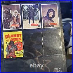 1967 T. C. G. PLANET OF THE APES Trading Card Set (COMPLETE 66/66)TV