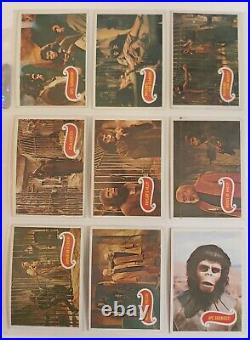 1967 Topps Planet Of The Apes'green Back' Set 1-44 Ex-mt