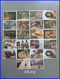 1967 Topps Planet of The Apes Trading Cards Complete Set 44/44 Green Back