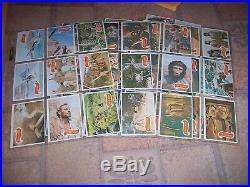 1967 Topps Planet of the Apes Complete Set