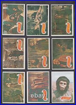 1967 Topps T. C. G. Planet Of The Apes Gum Cards Complete Set Of 44 Cards Us Issue