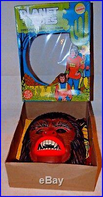 1968 Ben Cooper Planet Of The Apes Halloween Costume WARRIOR LARGE 12 14