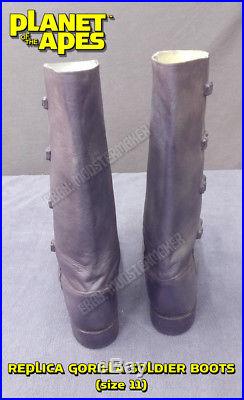 1968 Planet of the Apes Gorilla Soldier BOOTS (REPLICA) (cosplay)