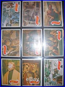 1969 Planet Of The Apes Complete (44) Card Set & Wrapper Topps (crisp Nmmt)