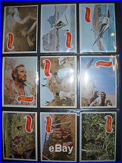 1969 Planet Of The Apes (green Backs) Complete Card Set Nmmt Topps