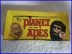 1969 Topps Green Back Planet Of The Apes Pota Empty Wax Pack Card Display Box #2