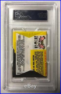 1969 Topps PLANET OF THE APES Sealed Unopened Wax Pack PSA 8