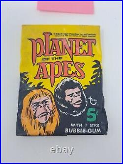 1969 Topps Planet Of The Apes Trading Cards Unopened Pack RARE FAST SHIPPING A2