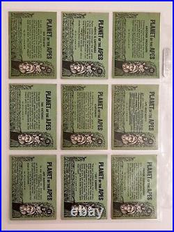 1969 Topps Planet of the Apes Complete 44 Card Set EX/NRMT