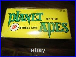 1969 Topps Planet of the Apes Empty Display Box No Cards. 11 wrappers Rare
