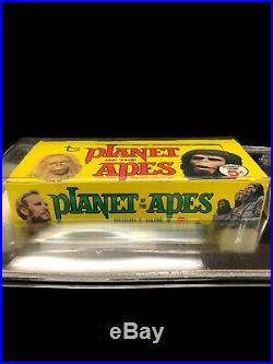 1969 Topps Planet of the Apes Wax Box Empty GAI 9 Mint Condition