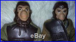 1970'S 4 Mego PLANET of the APES Action figures 8 Type-2 body Vintage Lot of 4