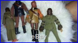 1970'S 4 Mego PLANET of the APES Action figures 8 Type-2 body Vintage Lot of 4