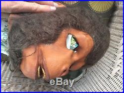 1970's 1980's Vintage Don Post planet of the apes mask Real Human Hair