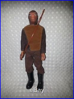 1970's Ahi-ACTION APE WARRIOR-PLANET OF THE APES-Mego Knockoff-Near Mint