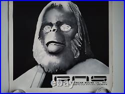 1970's G. A. S. Planet Of The Apes Ampzilla Poster 24x20 Power Amplifier Amp Hifi