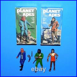 1973 Addar Products Planet Of The Apes Dr. Zaius, Cornelius, General Aldo Models