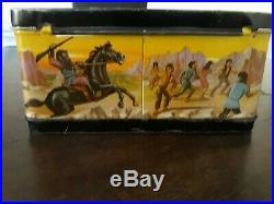 1974 PLANET OF THE APES TV SHOW Metal Aladdin Lunch Box with Thermos POTA