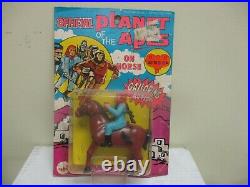 1974 Planet Of The Apes Ahi Galloping Dr. Zaius On Horse Moc Azrak-hamway Intl