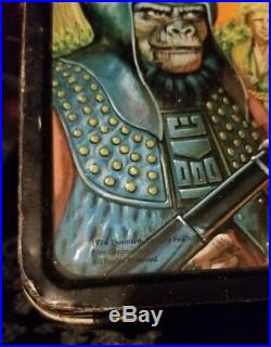 1974 Planet Of The Apes Aladdin Lunch Box with Thermos