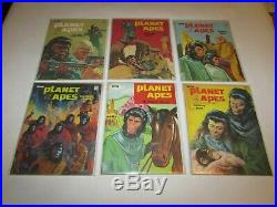 1974 Planet Of The Apes Coloring Book Set Of 6 C10 Mint Unused