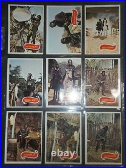 1974 Planet Of The Apes Complete(66) Card Set & Wrapper Topps