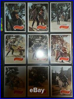 1974 Planet Of The Apes Complete(66) Card Set & Wrapper Topps Crisp Nmmt