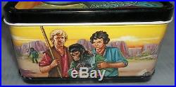 1974 Planet of the Apes Metal Lunch Box TV Show Beautiful Lunchbox! Excellent +