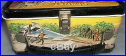 1974 Planet of the Apes Metal Lunch Box TV Show Beautiful Lunchbox! Excellent +