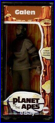 1974 mego Planet of the Apes Galen action figure boxed U. S. Acrylic Case holder