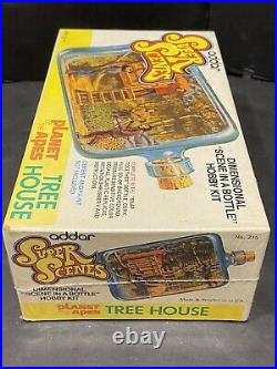1975 Planet Of The Apes Addar Super Scenes Tree House Model Kit Sealed