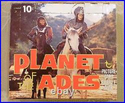 1975 Topps Planet Of The Apes Card TV Show Empty Display Wax Pack Box RARE