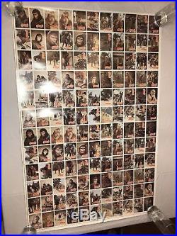 1975 Topps Planet Of The Apes Cards UNCUT SHEET Beautiful Condition