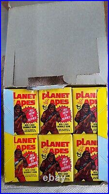 1975 Topps Planet Of The Apes Wax Box-36 Packs